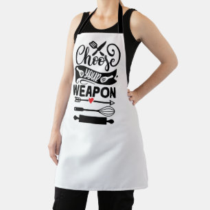 Kitchen Warrior: Choose Your Culinary Weapon Apron