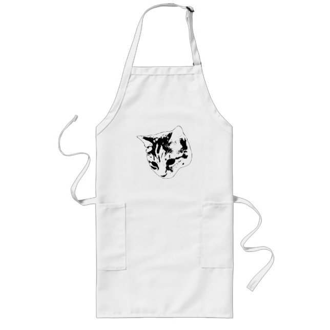 Kitchen Watch, Winter Joy Long Apron (Front)