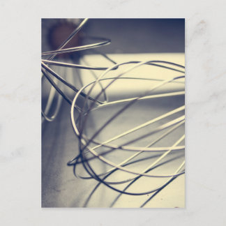 Kitchen whisk postcard