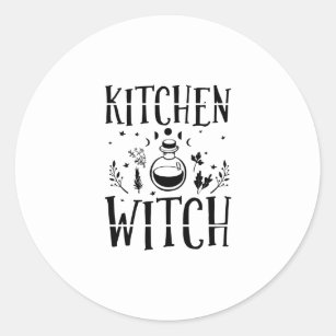 Kitchen Witch - Gift Ideas For Witches Classic Round Sticker