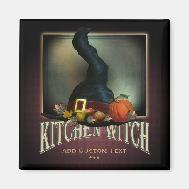 Kitchen Witch Magnet (Front)