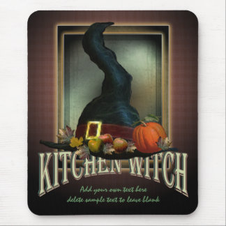 Kitchen Witch Mouse Mat