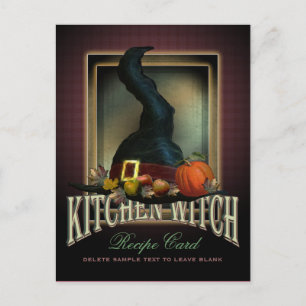 Kitchen Witch Recipe Card