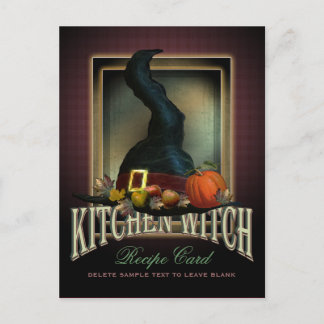 Kitchen Witch Recipe Card