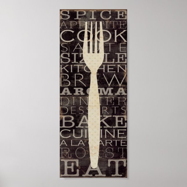 Kitchen Words Poster (Front)