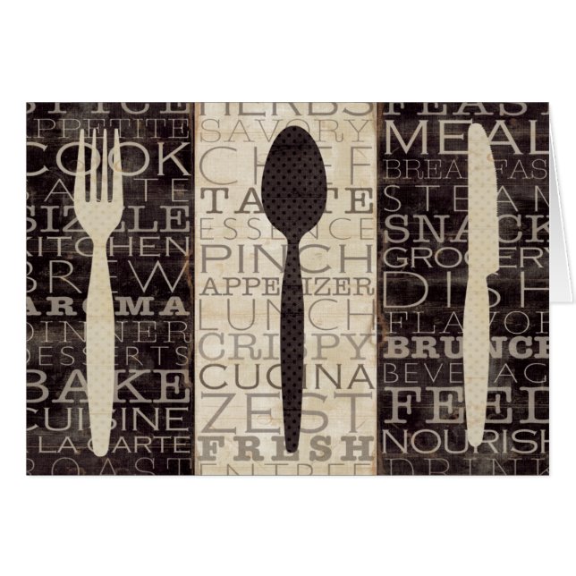 Kitchen Words Trio (Front Horizontal)