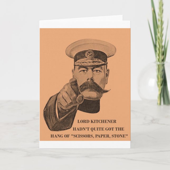 Kitchener Greetings Card (Front)