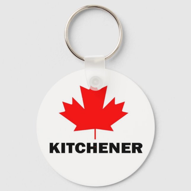 Kitchener, Ontario Key Ring (Front)