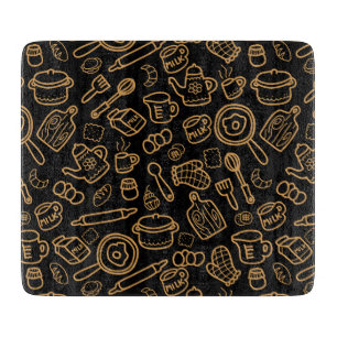 Kitchenware Black Brown Cutting Board
