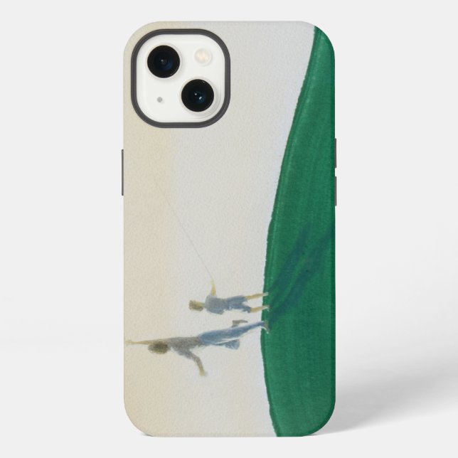 Kite Flying 2000 iPhone Case (Back)