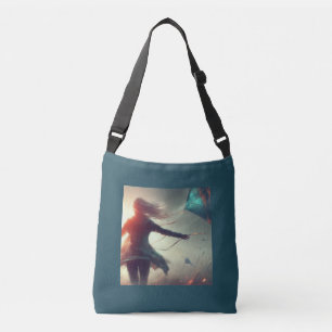 Kite Flying 4 Crossbody Bag