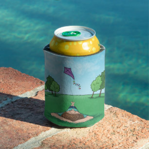 Kite Flying Can Cooler