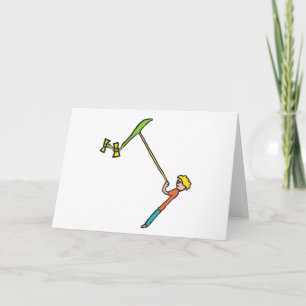 Kite Flying Card