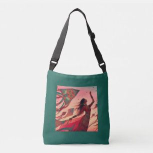 Kite Flying Crossbody Bag