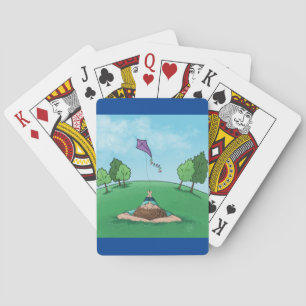 Kite Flying design Playing Cards