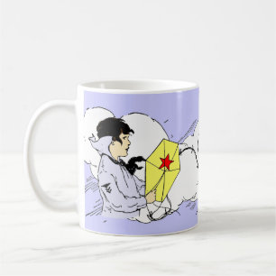 Kite Flying in the Clouds Coffee Mug