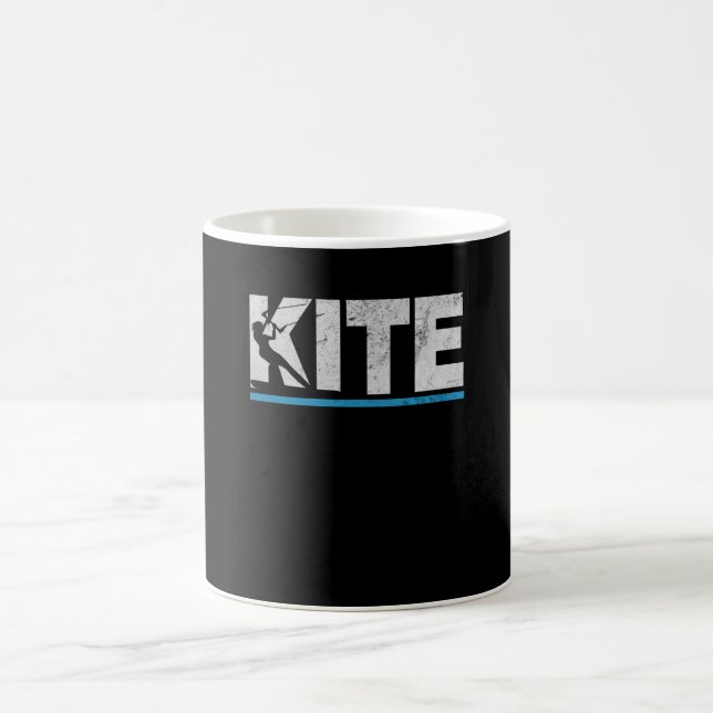 Kite Kitesurfer Kitesurfing Surfing Retro Gift Coffee Mug (Center)
