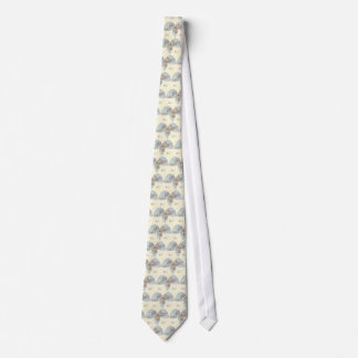 Kite Projection Bartholomew world map tie