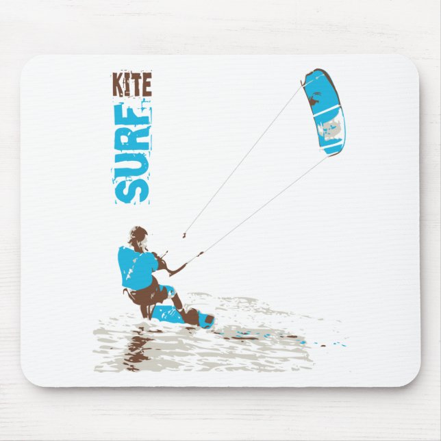 kite surf mouse mat (Front)