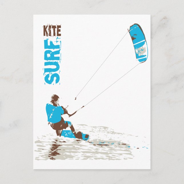 kite surf postcard (Front)