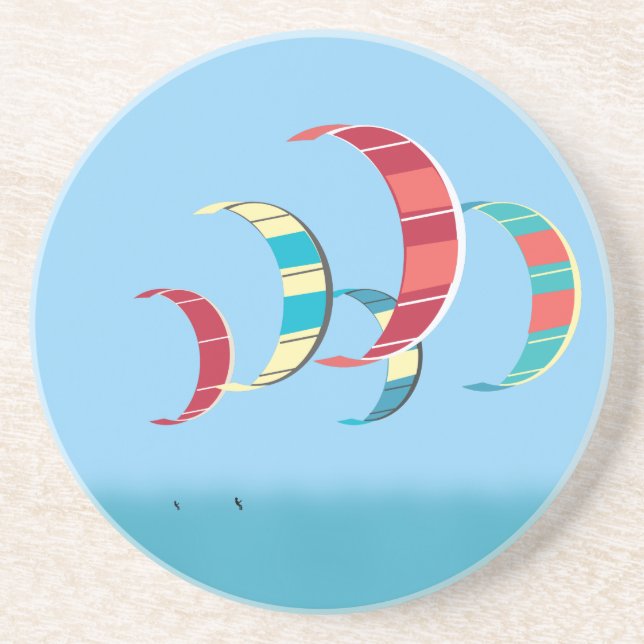Kite Surfing Coaster (Front)