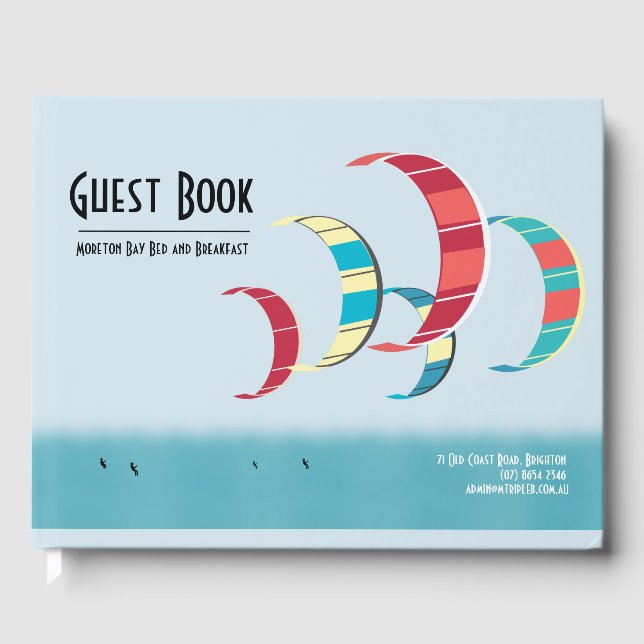 Kite Surfing Guest Book (Front)