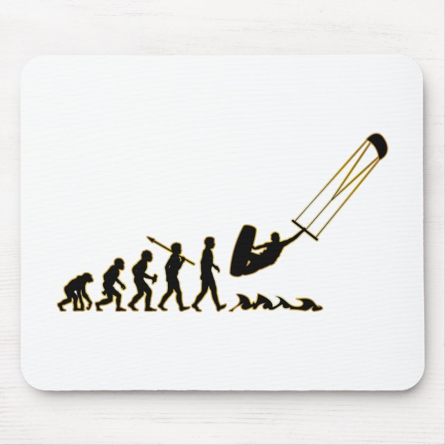 Kite Surfing Mouse Mat (Front)