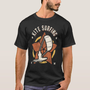 Kite Surfing Vintage Retro Classic Sport T-Shirt