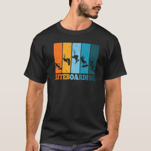 Kiteboard Kitesurf Kiteboarding Kitesurfing Retro T-Shirt