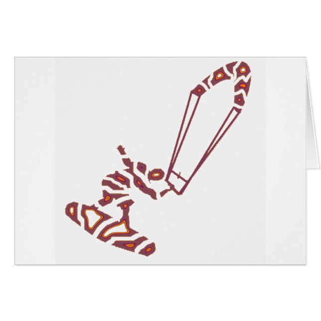 Kiteboard Never Hesitate (Front Horizontal)