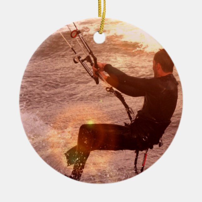 Kiteboard Ornament (Front)