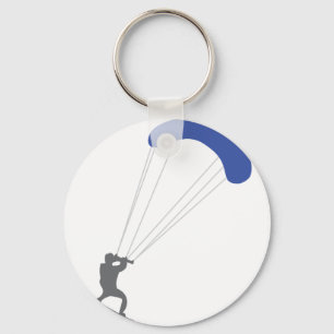 Kiteboarder Key Ring