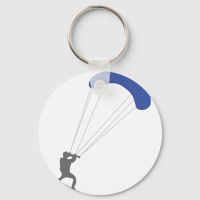 Kiteboarder Key Ring (Front)