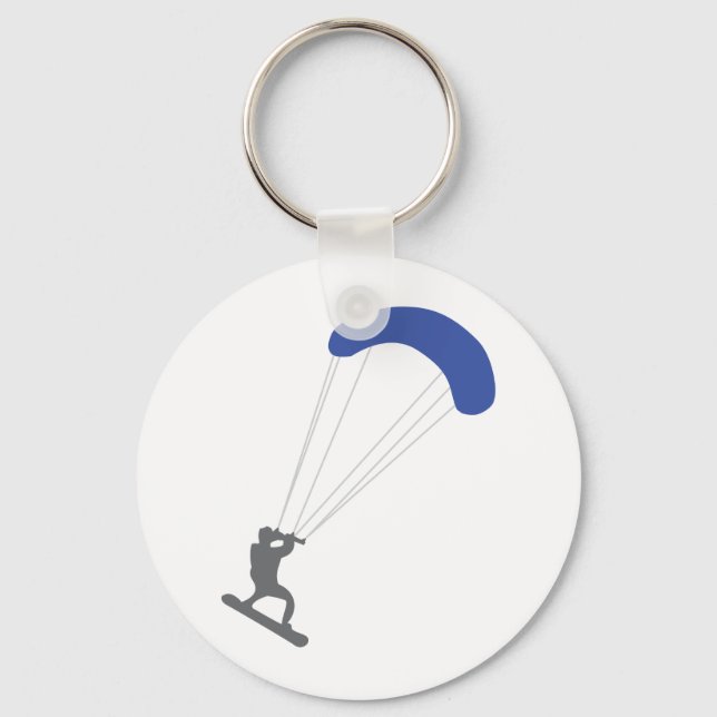 Kiteboarder Key Ring (Front)