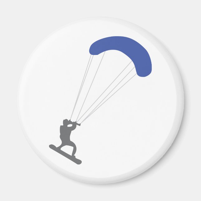 Kiteboarder Magnet (Front)