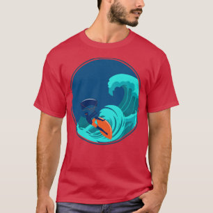 Kiteboarder Ocean Water Sports Kiteboarding T-Shirt