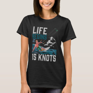 Kiteboarding 15 Knots Joke T-Shirt