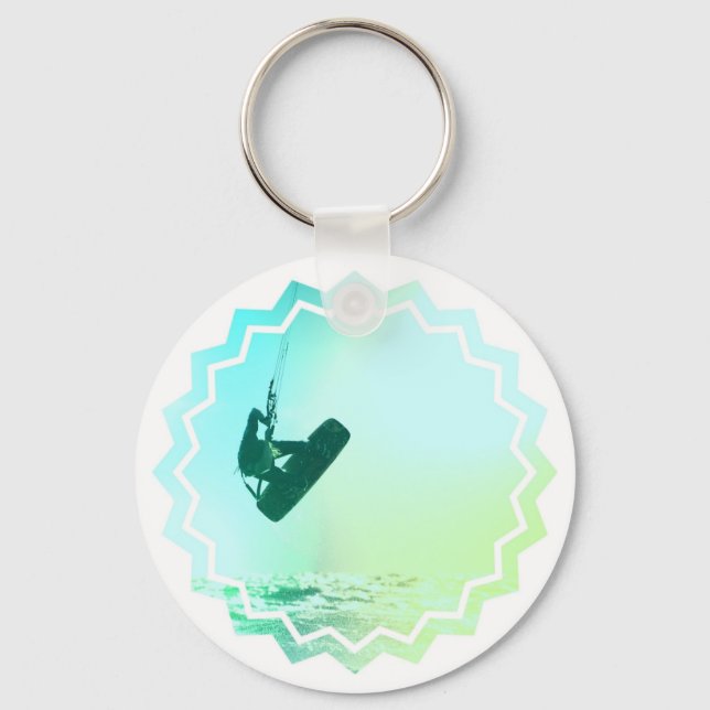 Kiteboarding Air Keychain (Front)