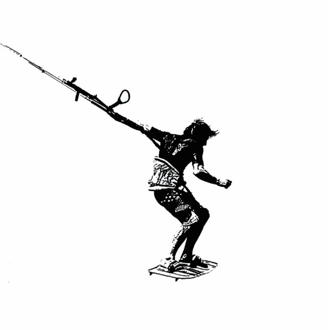 kiteboarding creations photo sculpture key ring (Front)