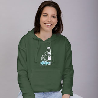Kiteboarding Embracing the wind's rhythm Hoodie