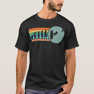Kiteboarding Evolution Kite Board Surf Retro Kites T-Shirt