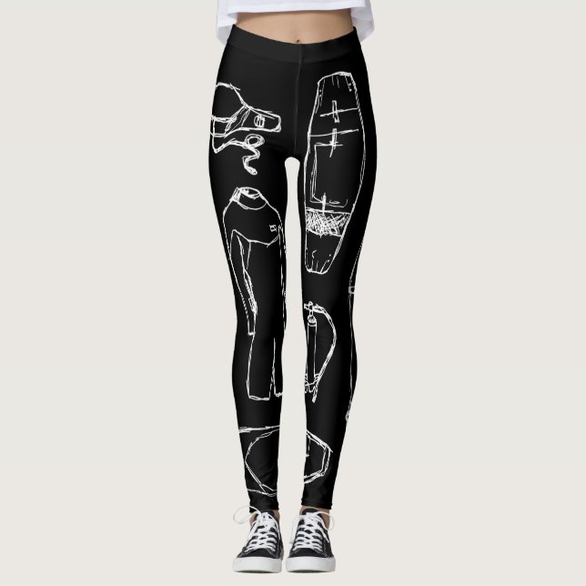 Kiteboarding Gear Leggings (Front)