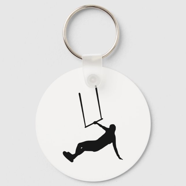 Kiteboarding Key Ring (Front)