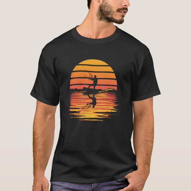 Kiteboarding Kitesurfer Kite Boarding Kitesurfing  T-Shirt (Front)