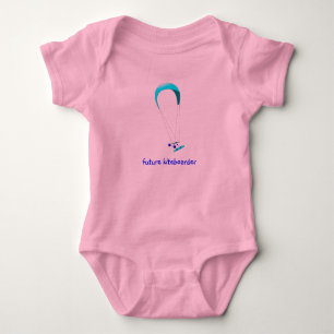 Kiteboarding Kitesurfing Baby T-Shirt Bodysuit