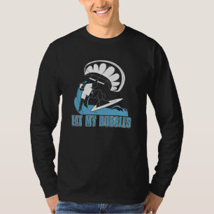 Kiteboarding Kitesurfing Beach Kiteboarder Eat My T-Shirt