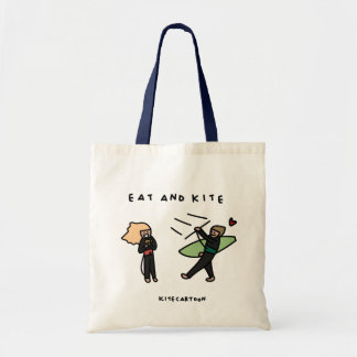Kiteboarding/kitesurfing - Eat and Kite Tote Bag