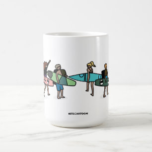 Kiteboarding/kitesurfing - Kite friends Coffee Mug