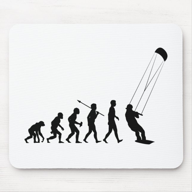 Kiteboarding Mouse Mat (Front)