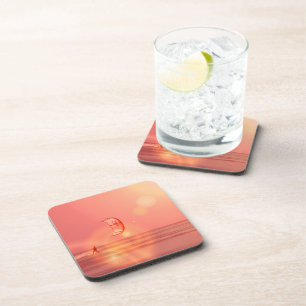 Kiteboarding Sunset Cork Coasters
